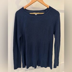 Croft & Barrow Deep Blue Knit Pullover Sweater
